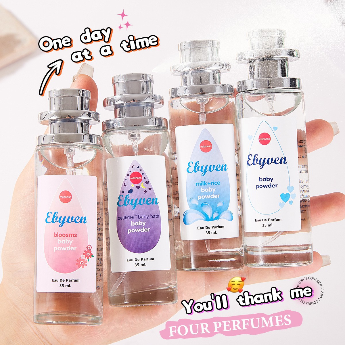 Perfume Floral Fragrance - Baby Milk Powder Women Perfum Fresh