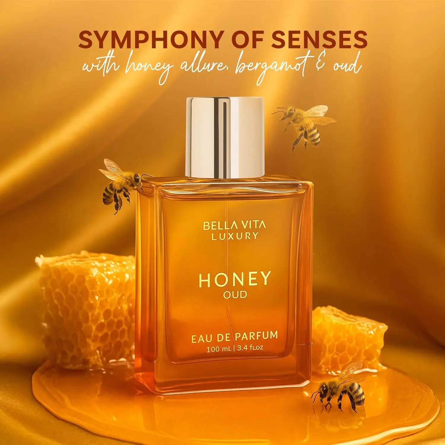 Perfume Fragrance Families - BellaVita Luxury Honey Oud EDP 3.4oz