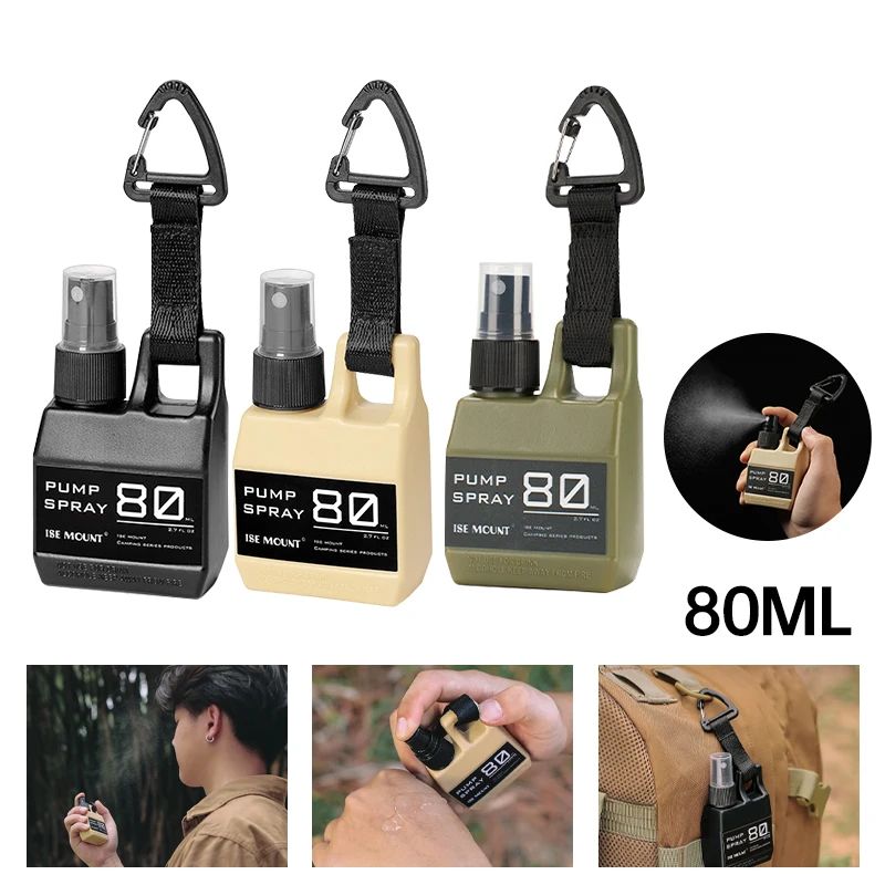 Perfume Fragrance Ingredients - 80ml Atomizer Bottle Portable Pump Spray