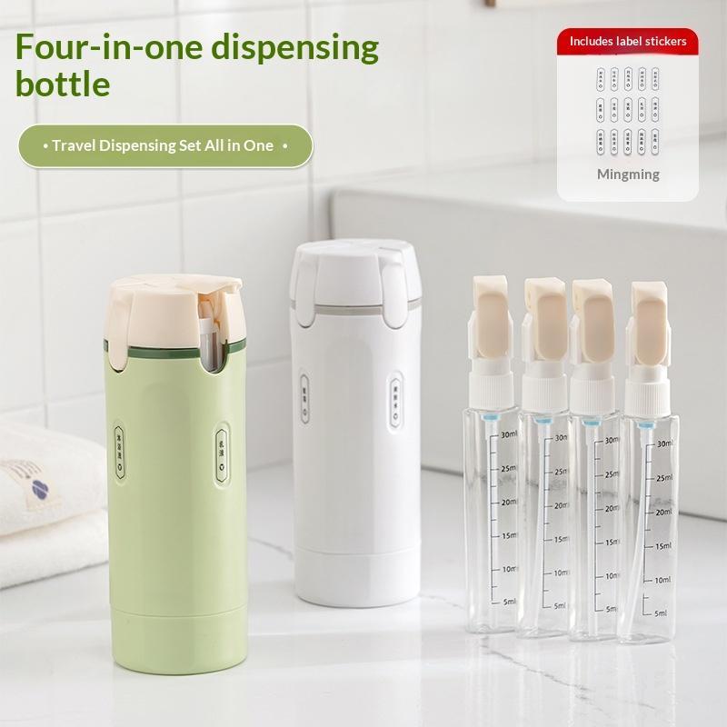 Perfume Fragrance Ingredients - Leakproof 4 In 1 Refillable Travel