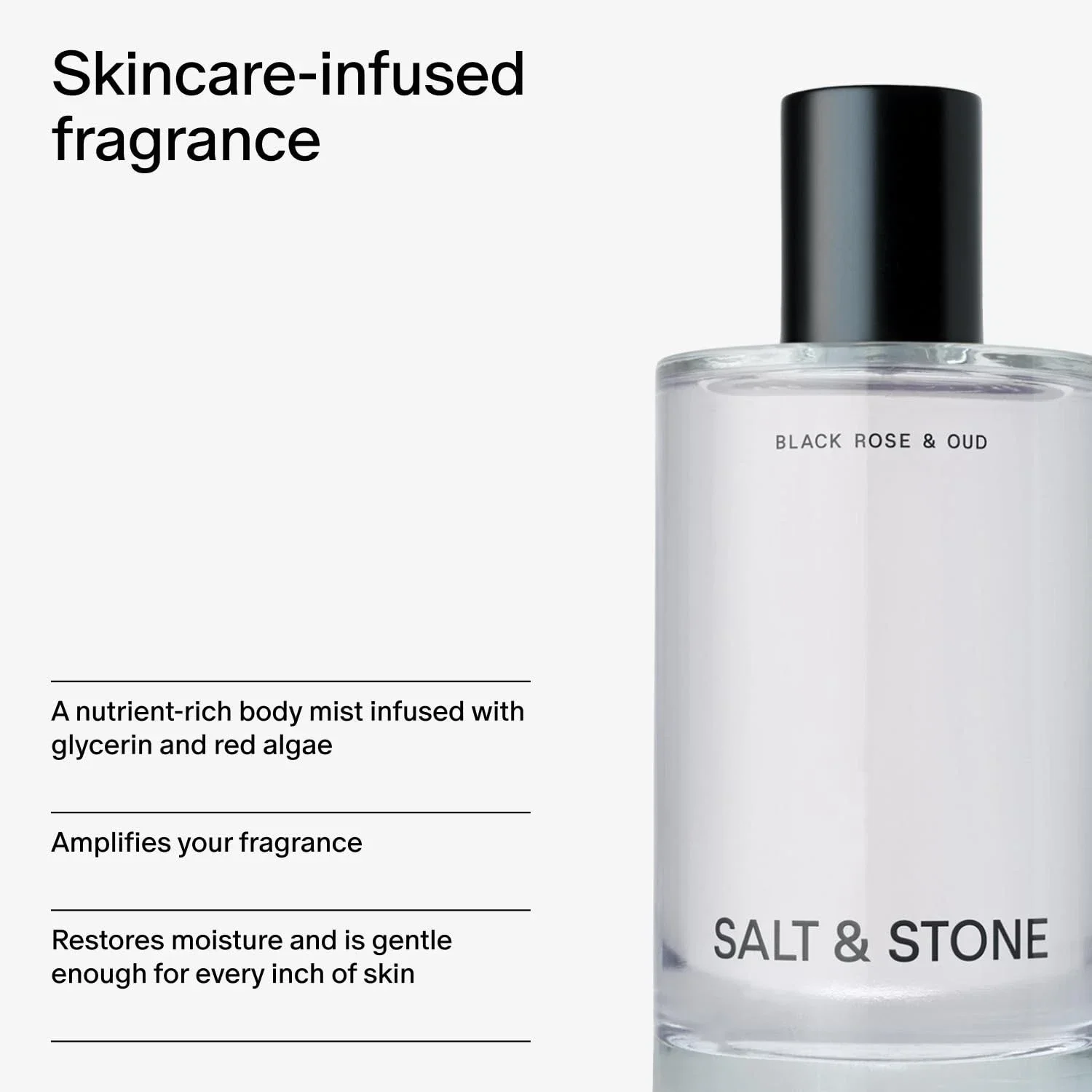 SALT & STONE Black Rose & Oud  - Perfume Floral Fragrance review and price