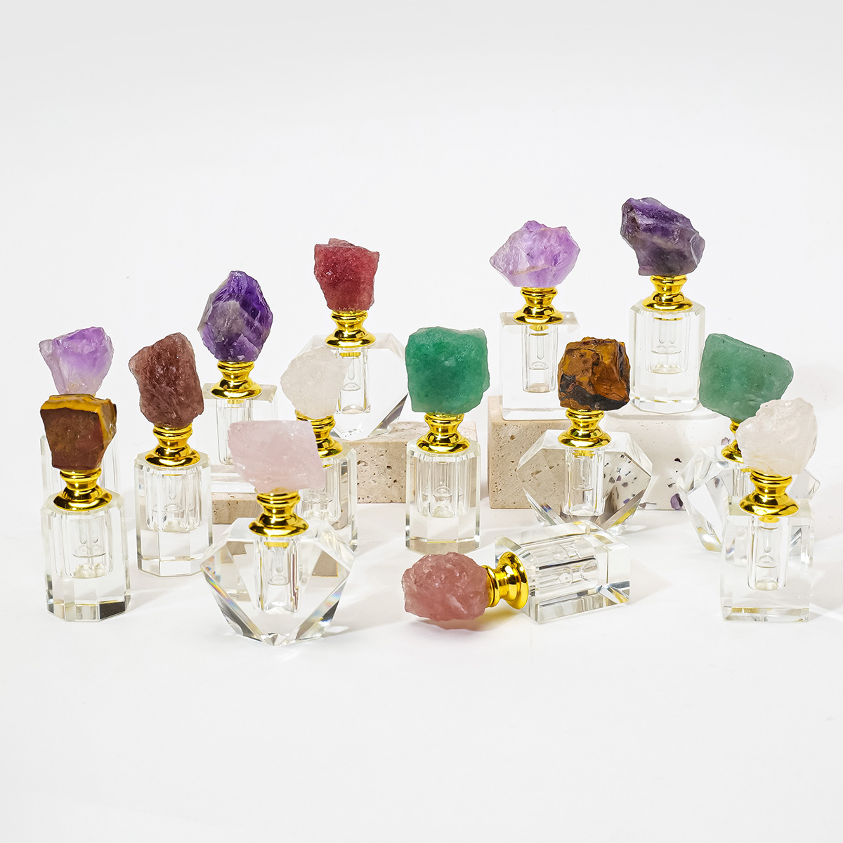 1PC Natural Amethyst Crystal C - Perfume Fragrance Ingredients review and price