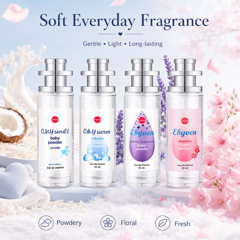 2pcs 35ml Baby Powder Perfume  - Perfume Lavender Fragrance review and price