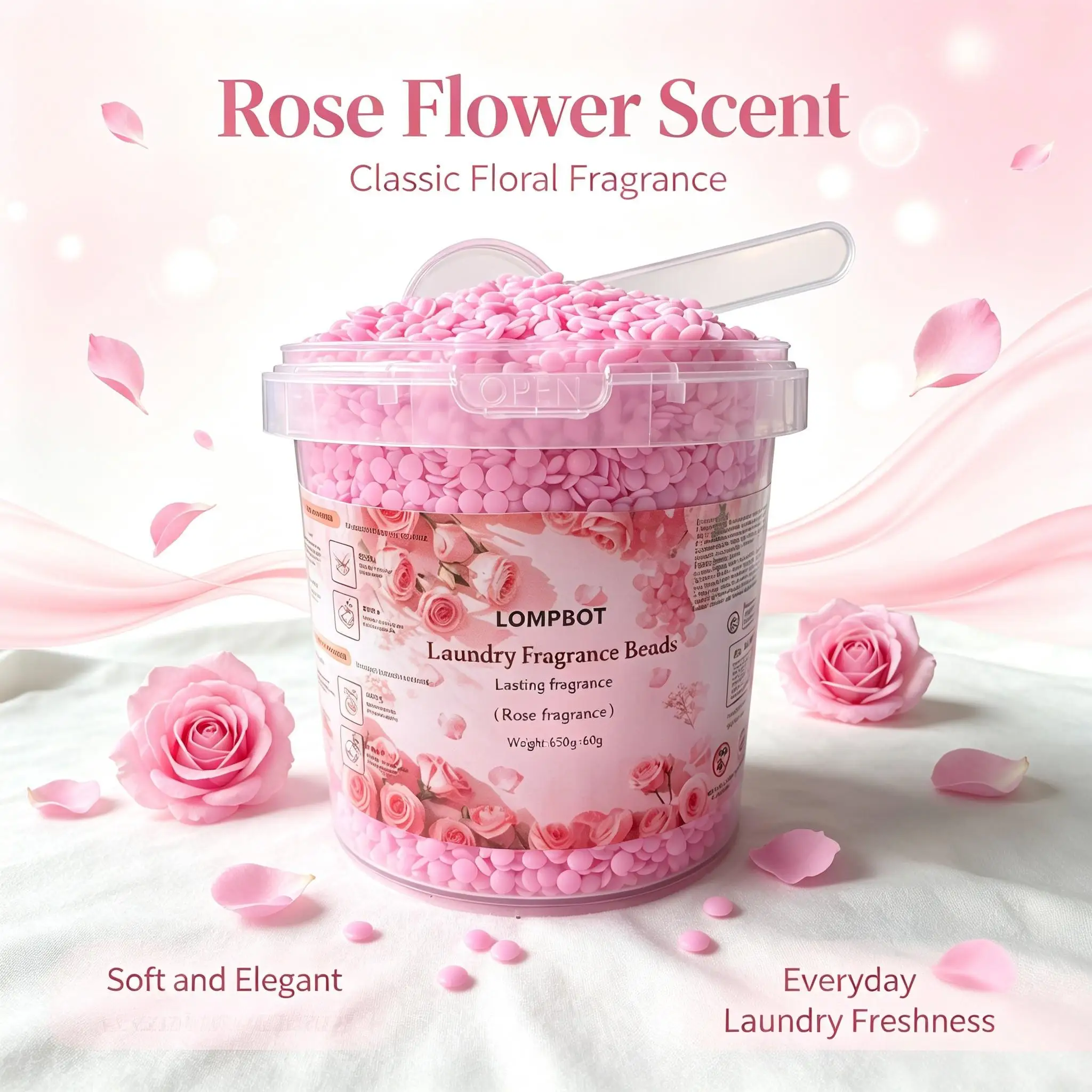 800g Big Bucket Laundry Scent  - Perfume Fragrance Powder review and price
