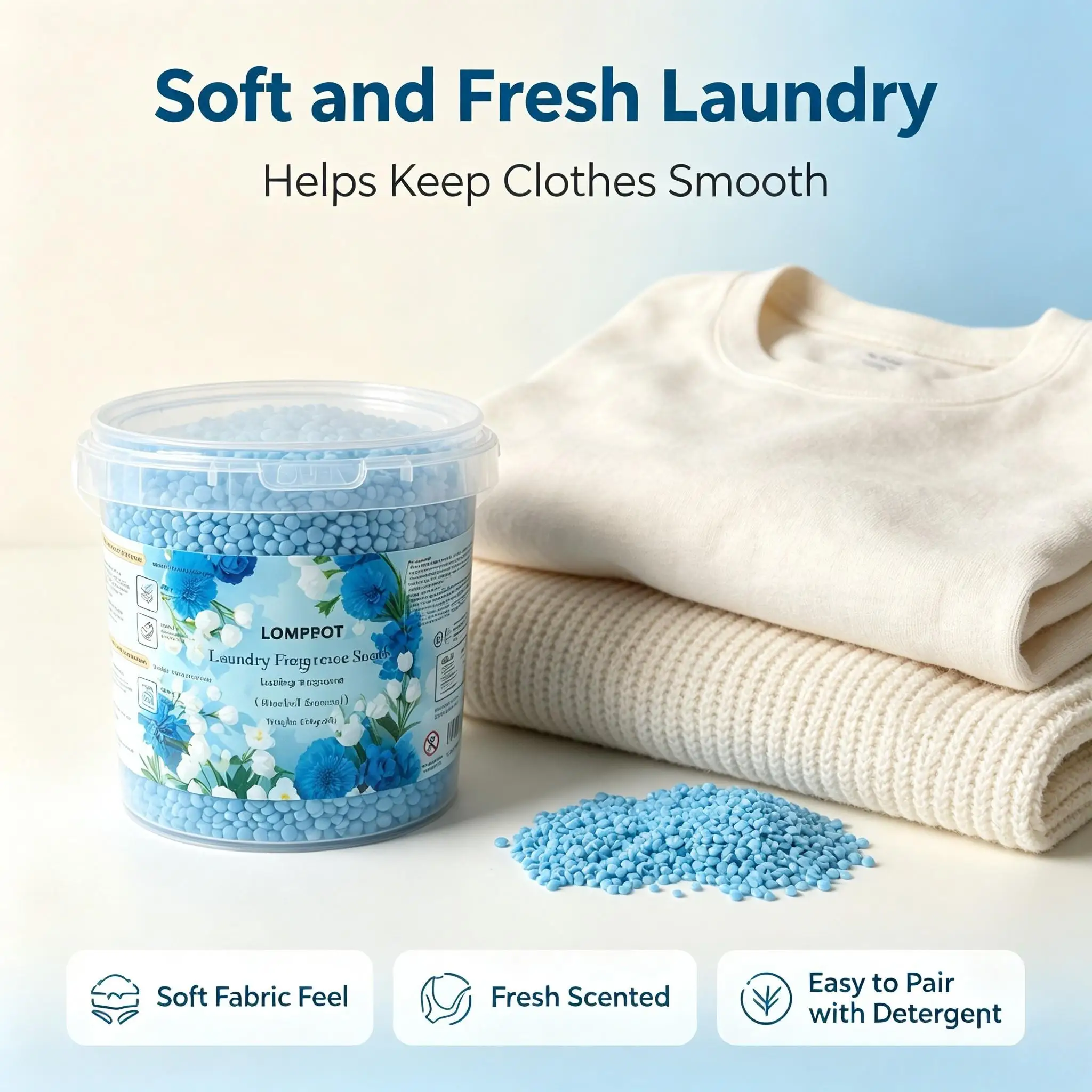 800g Big Bucket Laundry Scent  - Perfume Fragrance Powder review and price